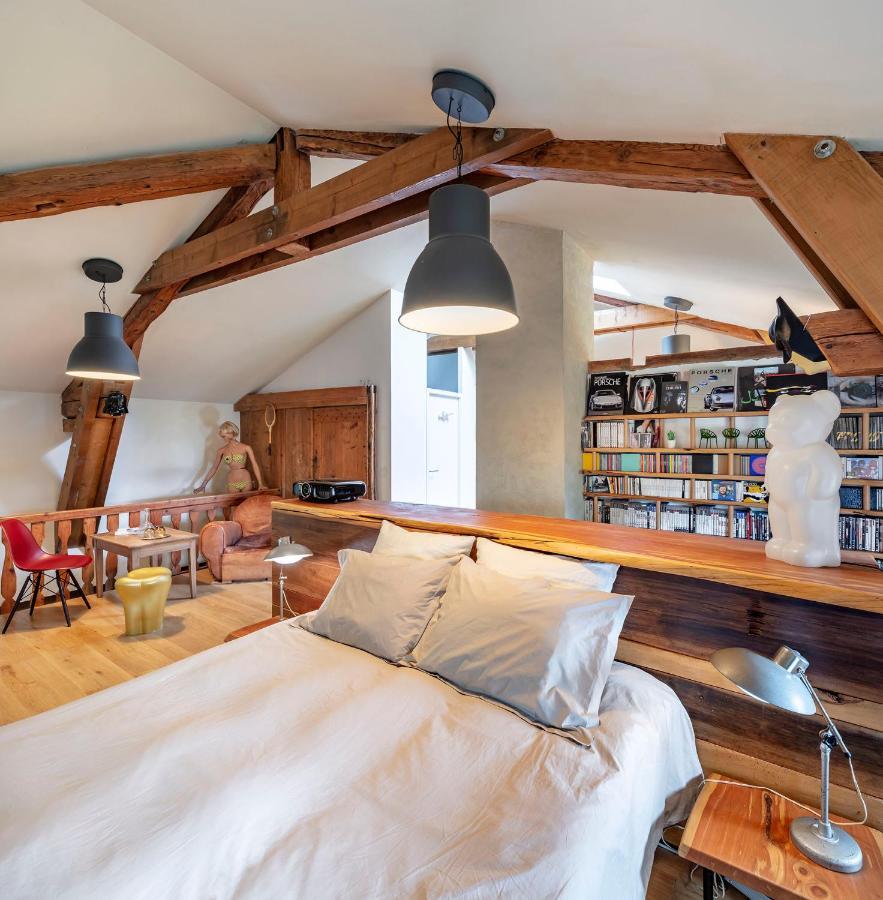 Bed and Breakfast Ancienne Fabrique De Soie A La Galiciere Chatte Exteriér fotografie